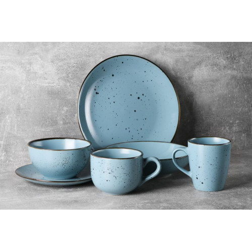 Столовий сервіз Ardesto Bagheria Misty Blue 24 предметів