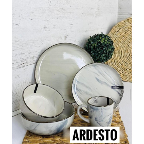 Столовий сервіз Ardesto Marmo beige 17 предметів