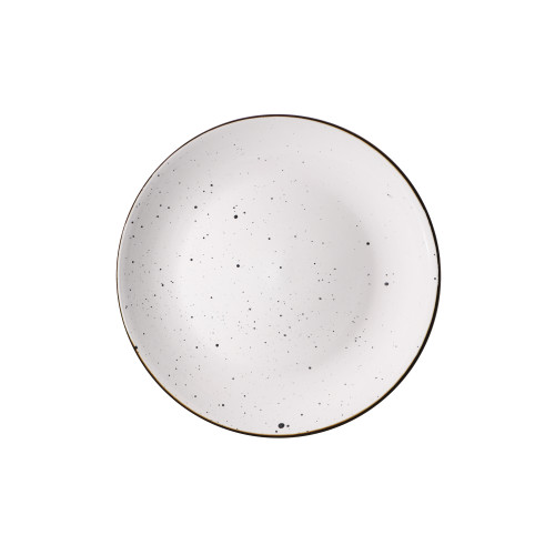 Тарілка десертна Ardesto Bagheria 19 см., bright white
