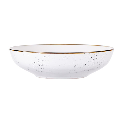 Тарілка супова Ardesto Bagheria 20 см., bright white