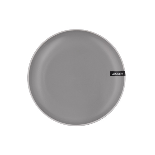 Тарілка десертна Ardesto Cremona 19 см., dusty grey