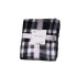 Плед Ardesto Flannel, сіра клітинка, 160 х 200 см.