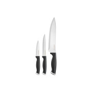 Набір ножів Ardesto Gemini Gourmet 3 предмети, чорний