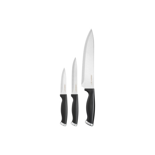 Набір ножів Ardesto Gemini Gourmet 3 предмети, чорний