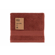 Рушник махровий Ardesto SuperSoft, теракота, 50 х 90 см.