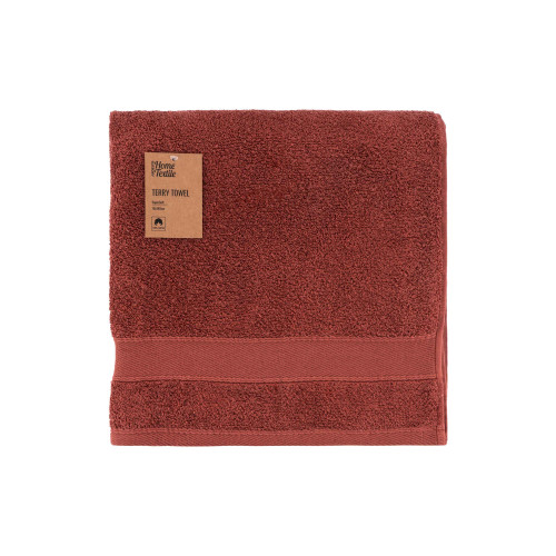 Рушник махровий Ardesto SuperSoft, теракота, 70 х 140 см.
