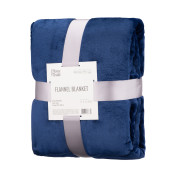 Плед Ardesto Flannel, синій, 200 х 220 см.