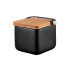 Цукорниця керамічна Ardesto Midori 840 мл., чорний