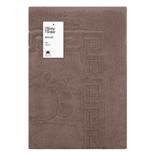 Килимок для ніг махровий Ardesto Home, беж, 50 х 70 см.