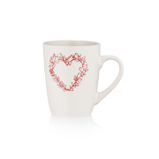 Чашка Ardesto Heart 320 мл., білий