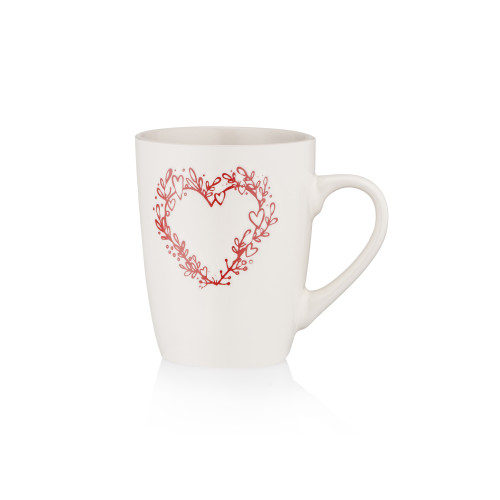 Чашка Ardesto Heart 320 мл., білий