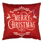 Подушка декоративна Ardesto Happy Holidays, червоний, 40 х 40 см.