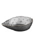 Салатник Ardesto Leaf 17,5 см., сірий
