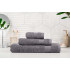 Рушник махровий Ardesto SuperSoft, графіт, 30 х 50 см.