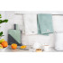 Набір махрових кухонних рушників Ardesto SuperSoft, аква, 40 х 60 см. 2 шт.