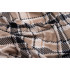 Плед Ardesto Fleece, клітинка-коричневий, 130 х 160 см.