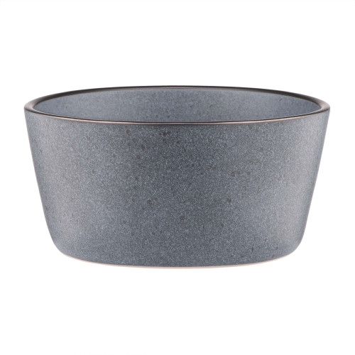 Салатник керамічний темно-сірий Ardesto Fasano 15 см, 700 мл