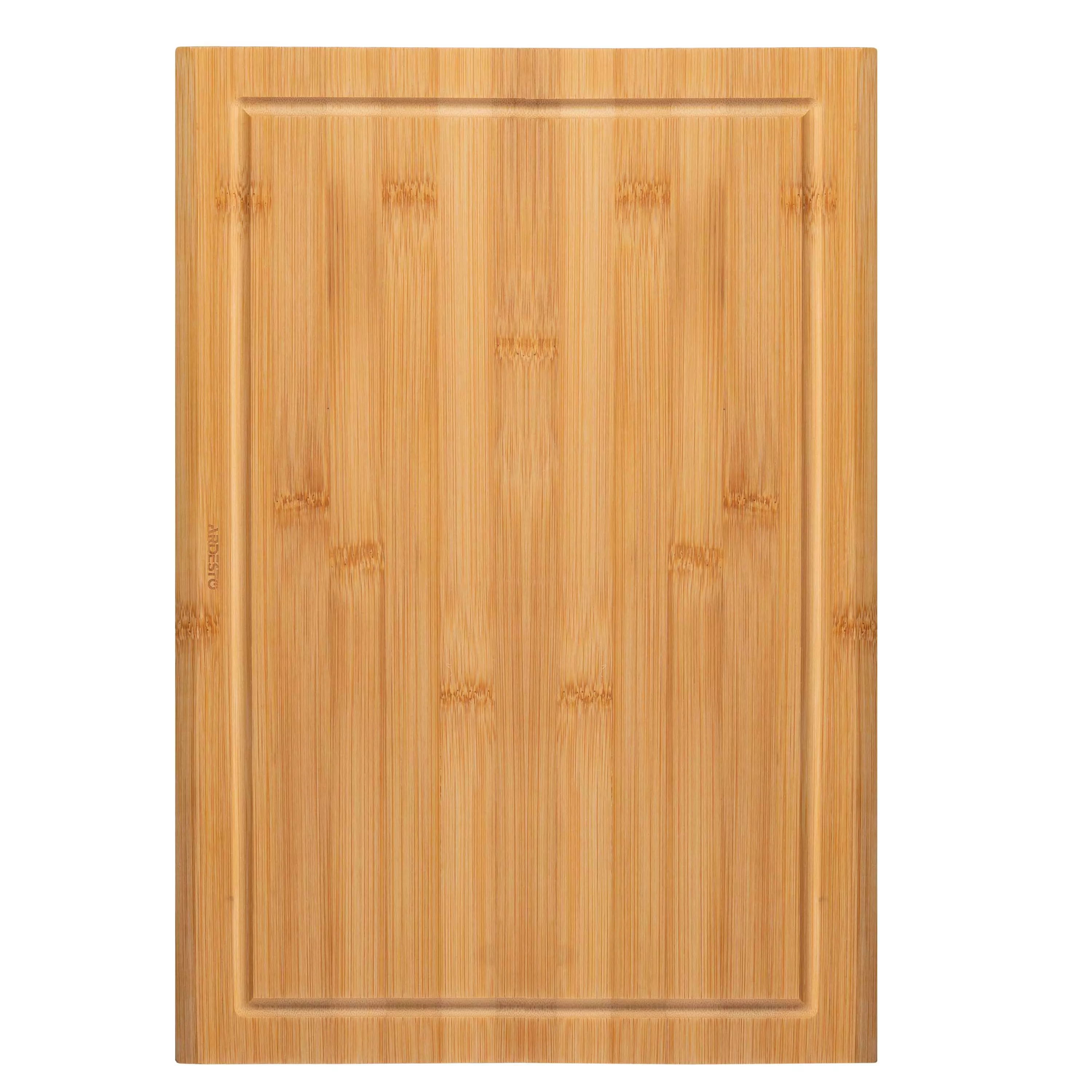 Дошка кухонна з жолобом Ardesto Midori 40 х 28 х 1.5 см Дошка кухонна з жолобом Ardesto Midori 40 х 28 х 1.5 см