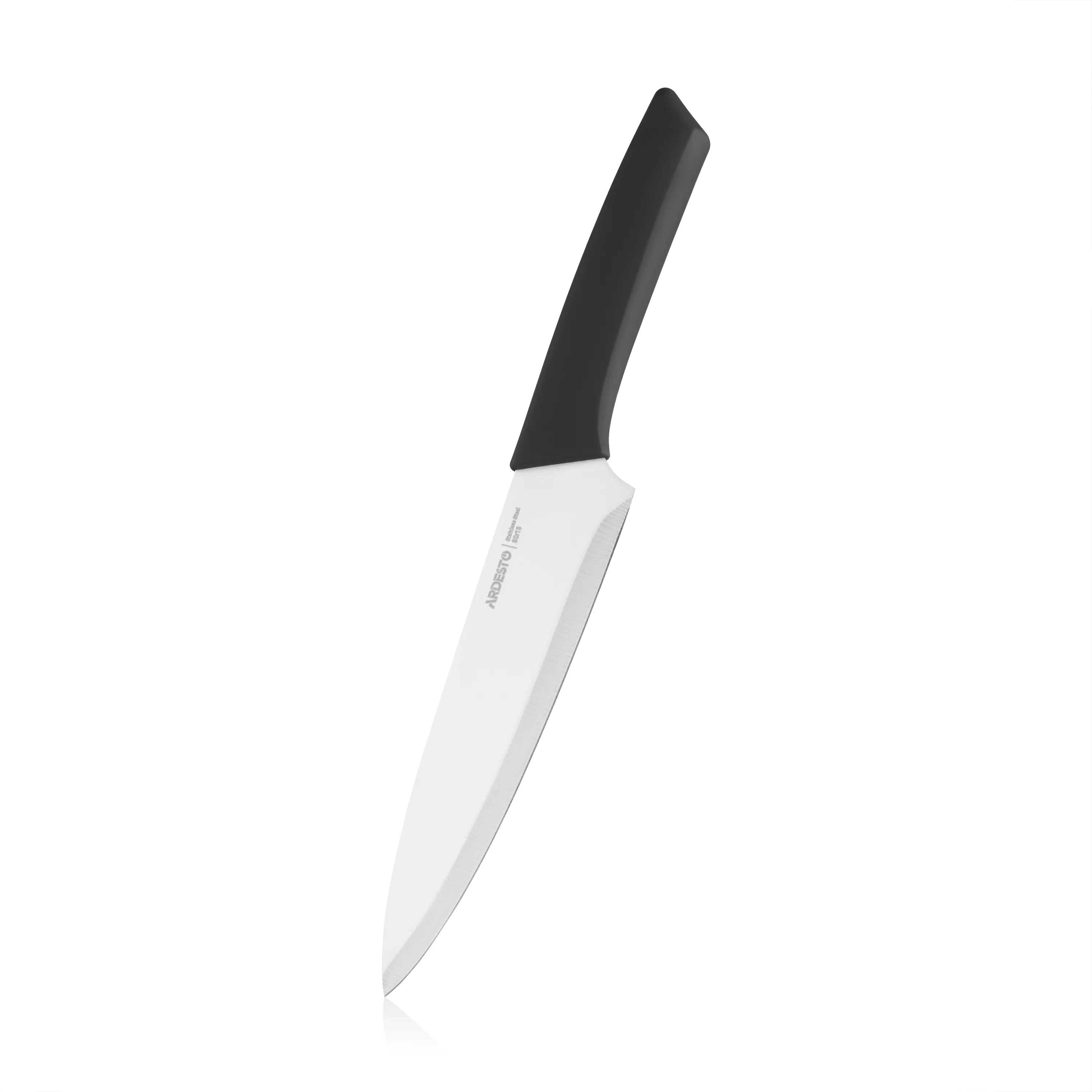Кухонний ніж кухарський Ardesto Gemini Gourmet 20 см чорний