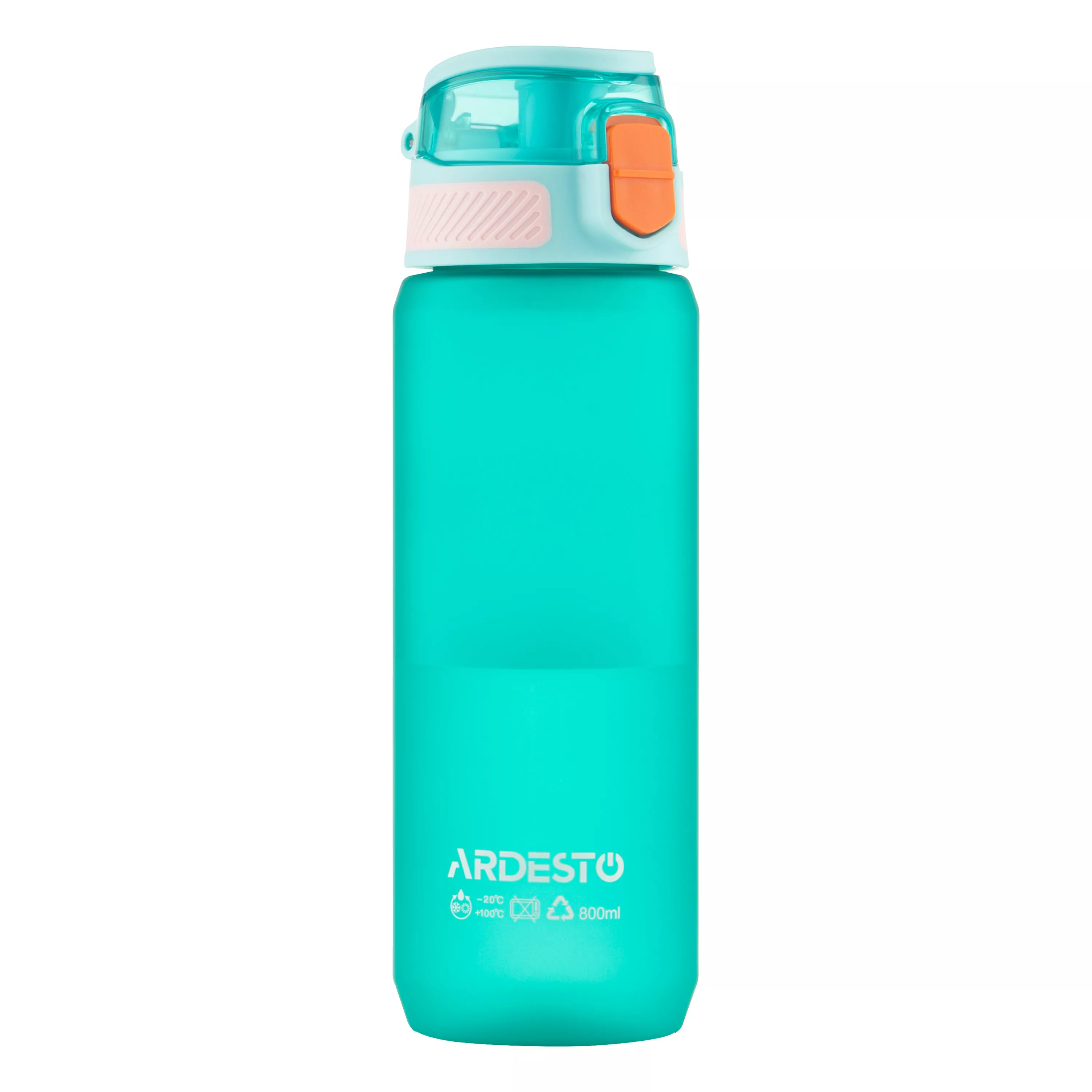 Пляшка для води Ardesto Matte 800 мл блакитний