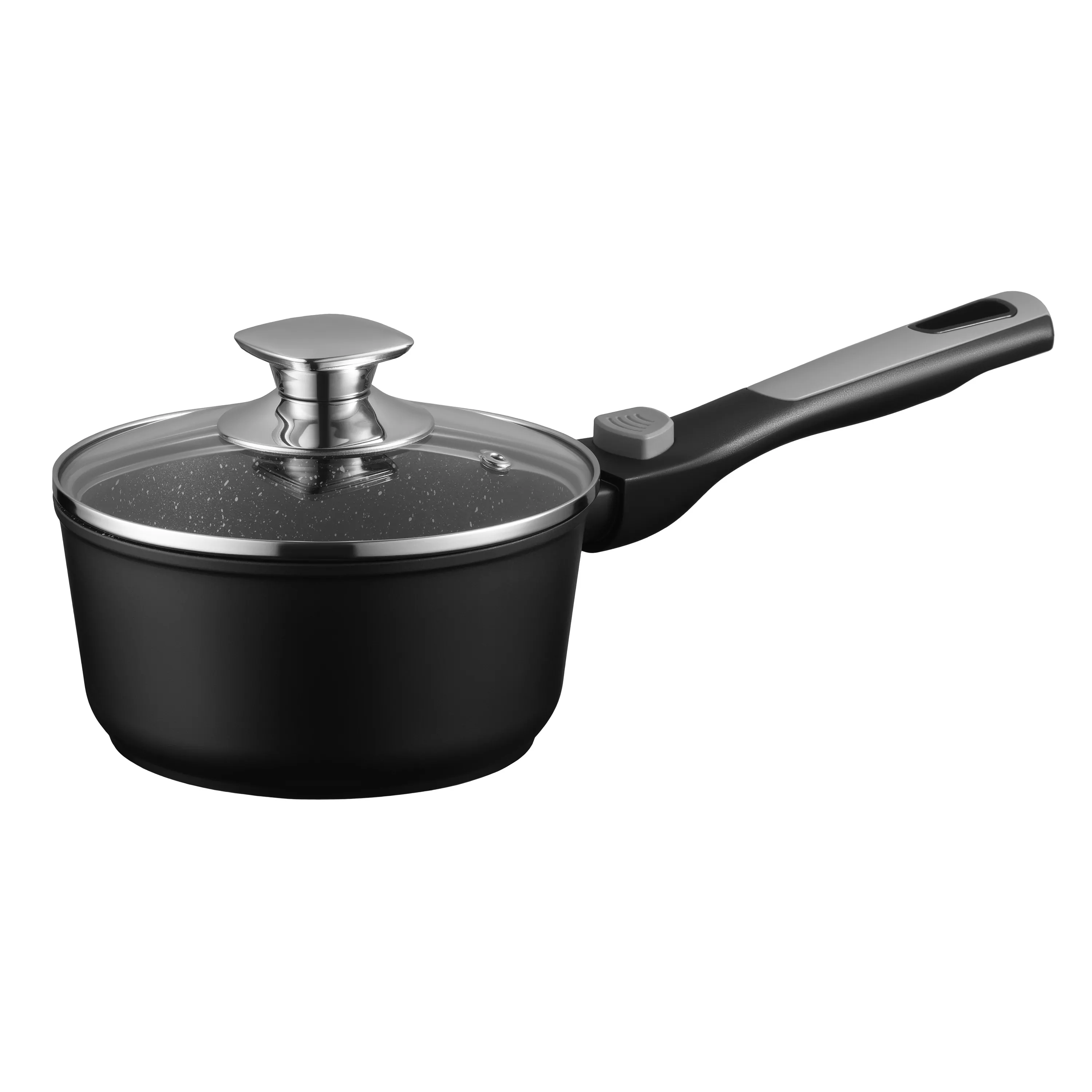Ківш зі скляною кришкою Ardesto Gemini Bari 16 см., 1.3 л