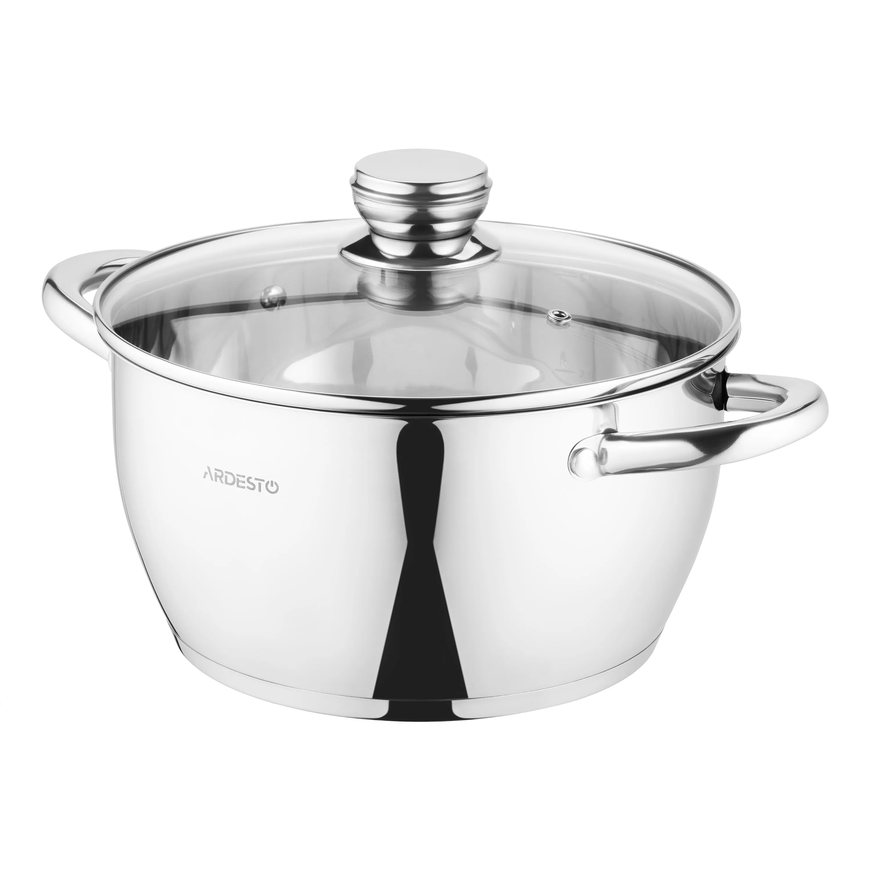 Каструля зі скляною кришкою Ardesto Gemini Lucca 24 см., 5.5 л.